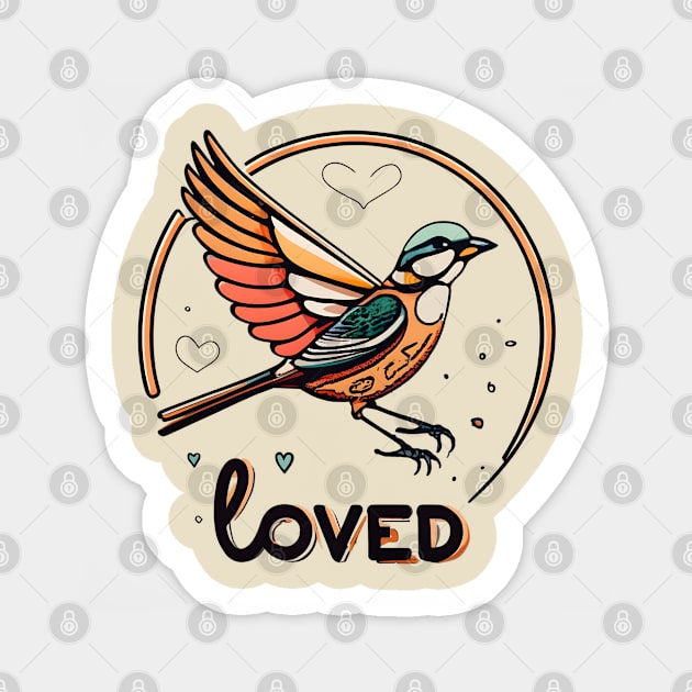 love bird Sticker by Aldrvnd